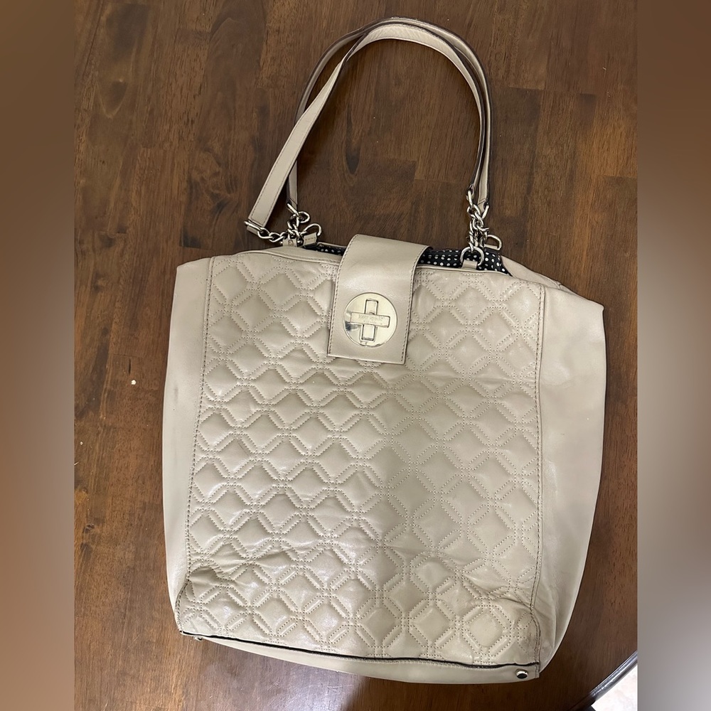 kate spade quilted large tote bag